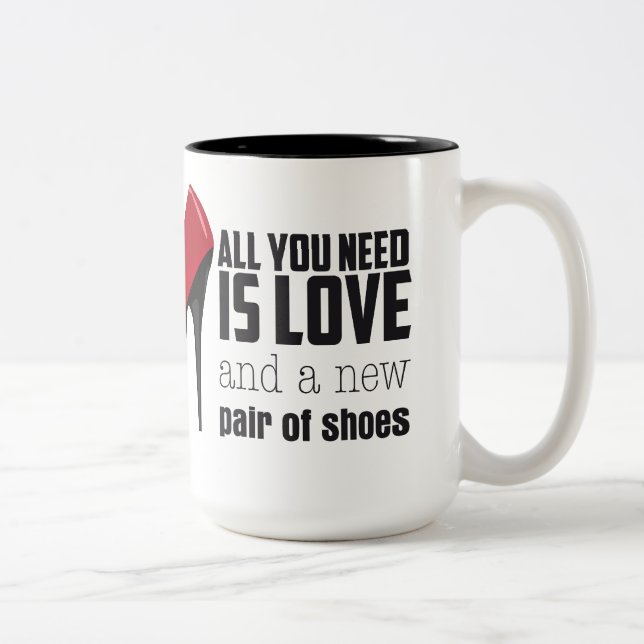 Tudo que você precisa é caneca do amor (Direita)