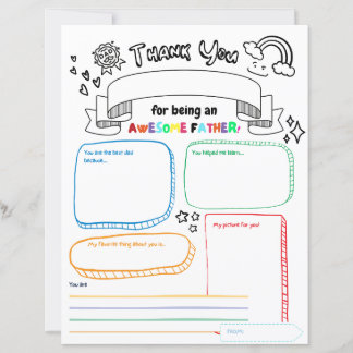 Tudo sobre meu Pai, Obrigado, Crianças Presentes p