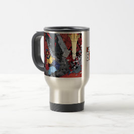 Tudo Vai Ficar Bem Na caneca de viagem V2