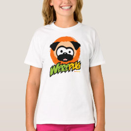 Tugg o t-shirt do branco de WerePug