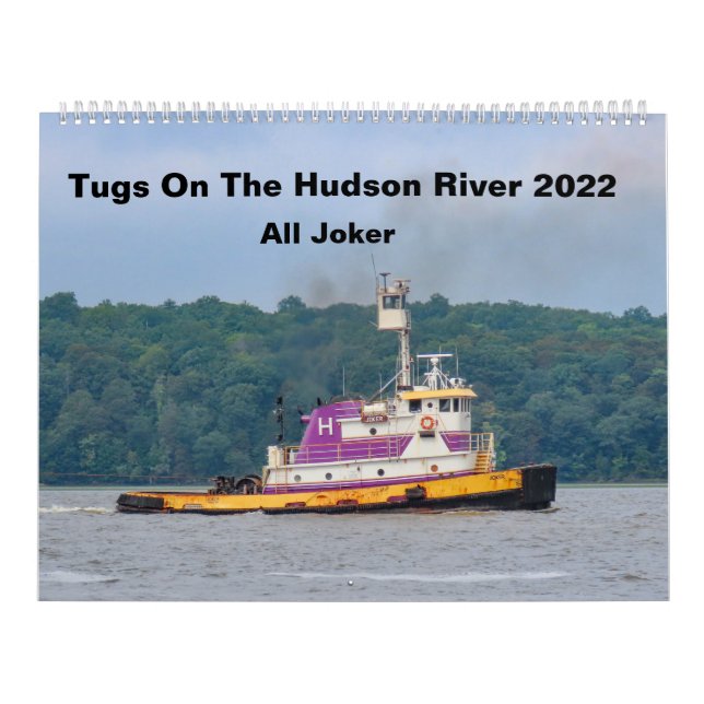 Tugs No Calendário "JOKER" Do Rio Hudson De 2022 (Capa)