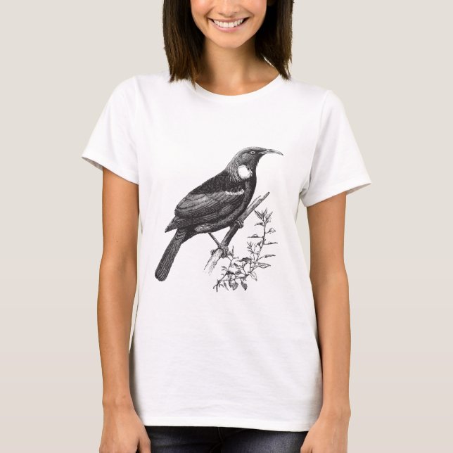 Tui Nova Zelândia Bird T-Shirt (Frente)