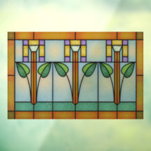 Tulip Craftsman Mission StainGlass