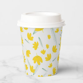 Tulip Design em copos de papel