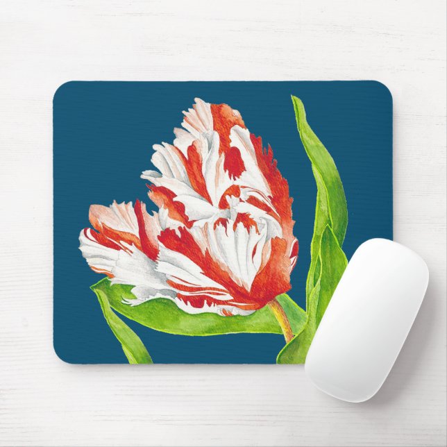 Tulip Estella Rijnveld em um mouse Pad (Com mouse)