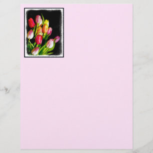 Tulip Painting - Arte Flor Original