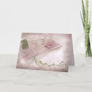 Tulipa Rosa Em Cartões De Aniversário