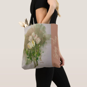 Tulipas Blush Tote Bag