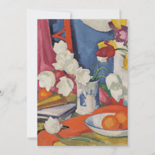 Tulipas brancas e vermelhas   Samuel John Peploe