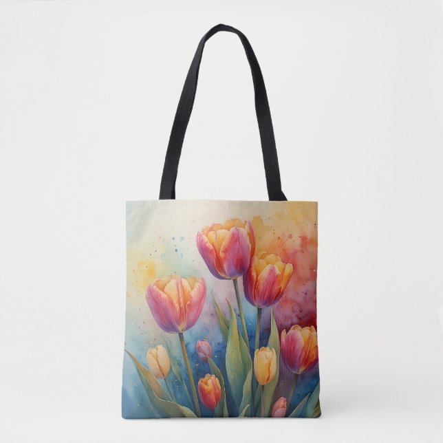 Tulipas floridas Bolsa (Frente)