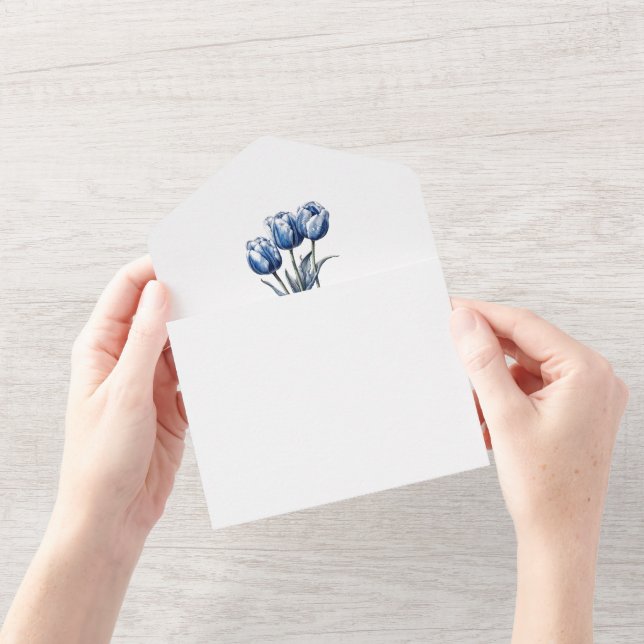 Tulipas no Azul Delft (Opening)