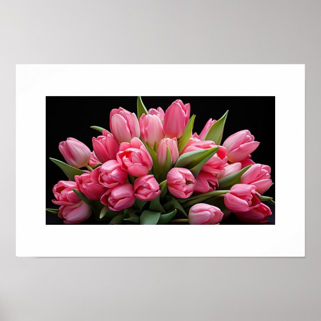 Tulipas Poster (Frente)