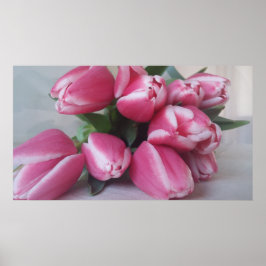 Tulipas rosa, Poster