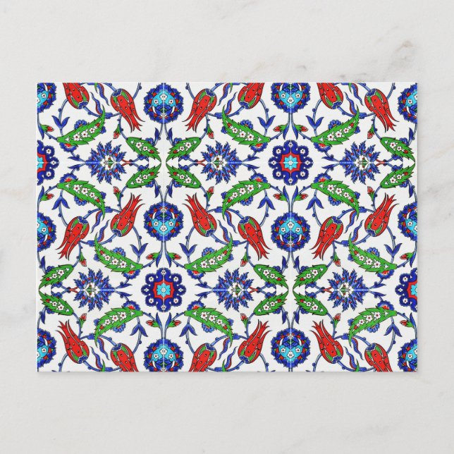 tulipas turcas Cartão postal (Frente)