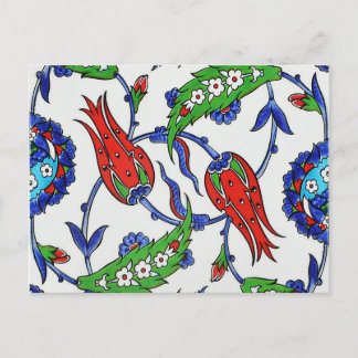 tulipas turcas Cartão postal