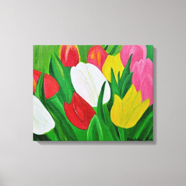 Tulips Canvas Print (Frente)
