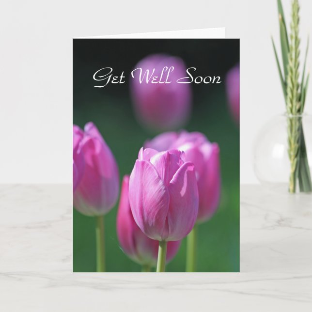 Tulips Cartão 'Get Good Breon' (Frente)