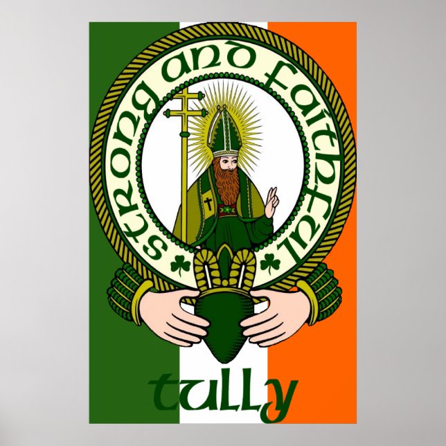 Tully Clan Motto Impressão (Frente)