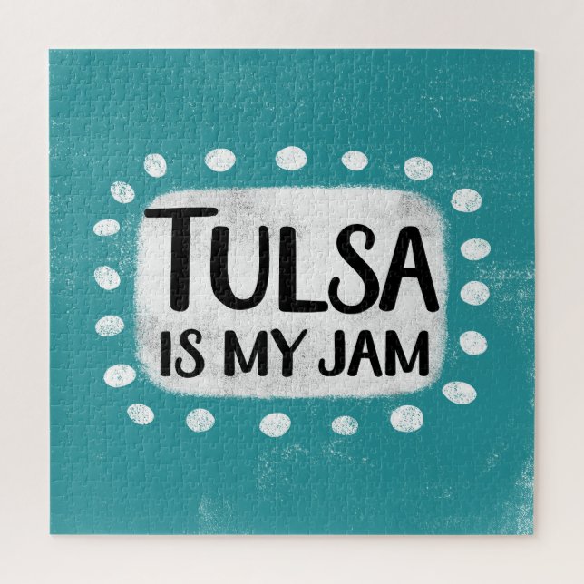 Tulsa É Minha Quebra-cabeça De Jam Jigsee (Vertical)