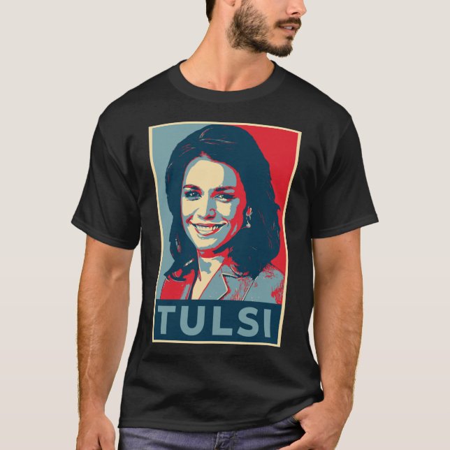Tulsi Gabbard Essential T-Shirt (Frente)