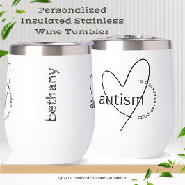 Tumbler de Vinho de Aço Inoxidável Isolado Conscie