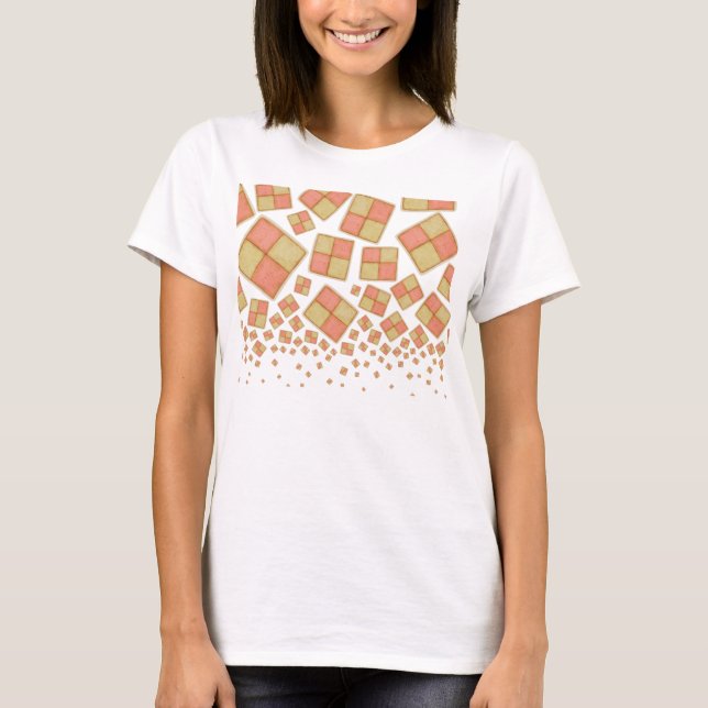 Tumbling Battenberg Cake T-Shirt (Frente)