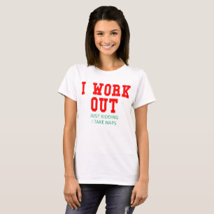 Tumblr T-Shirt Eu Trabalho Só Brincando Eu Tiro S