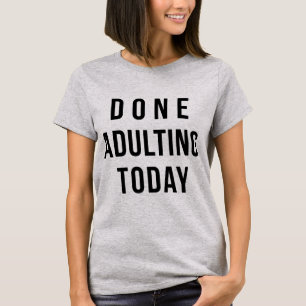 Tumblr T-Shirt Feita Adultos Hoje