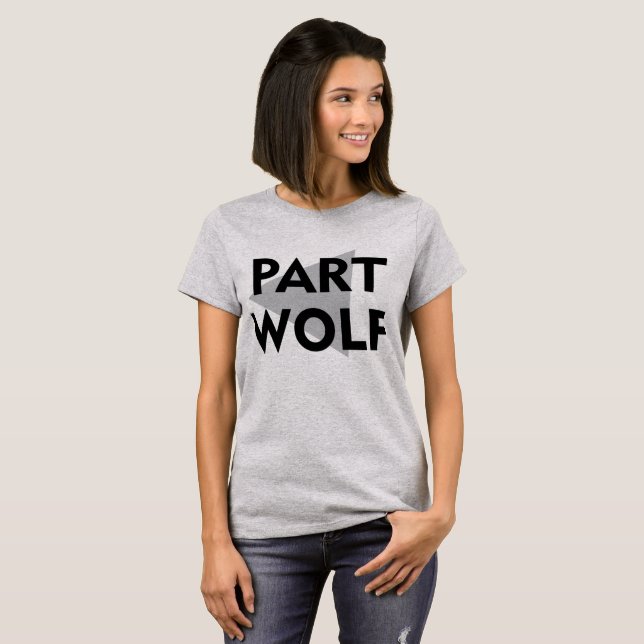 Tumblr T-Shirt Part Wolf (Frente Completa)