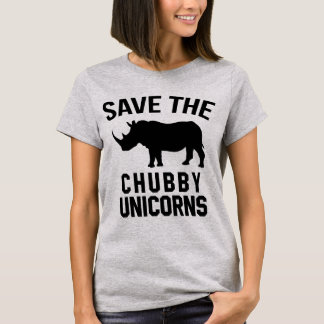 Tumblr T-Shirt Salva Os Unicórdios Chubby