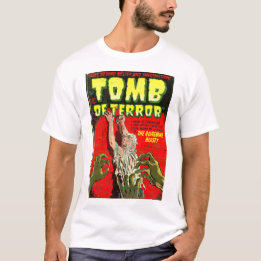 Túmulo do terror o t-shirt do animal das areias
