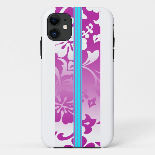 Túneis Beach Havaiano Surfboard iPhone 5 Capas (Verso)