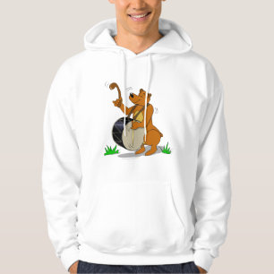 Tupan que joga a camisa do instrumento popular de