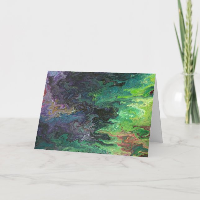 Turbulência - cartão (Frente)