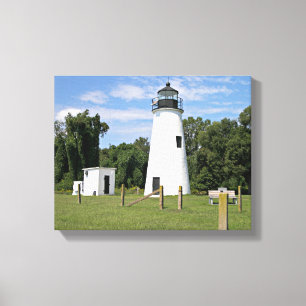 Turco Point Lighthouse, Maryland Canvas Print