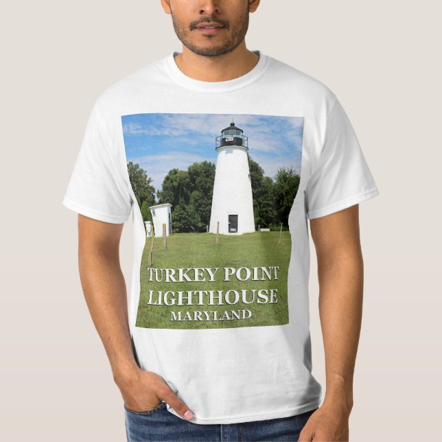 Turco Point Lighthouse, Maryland T-Shirt (Frente)