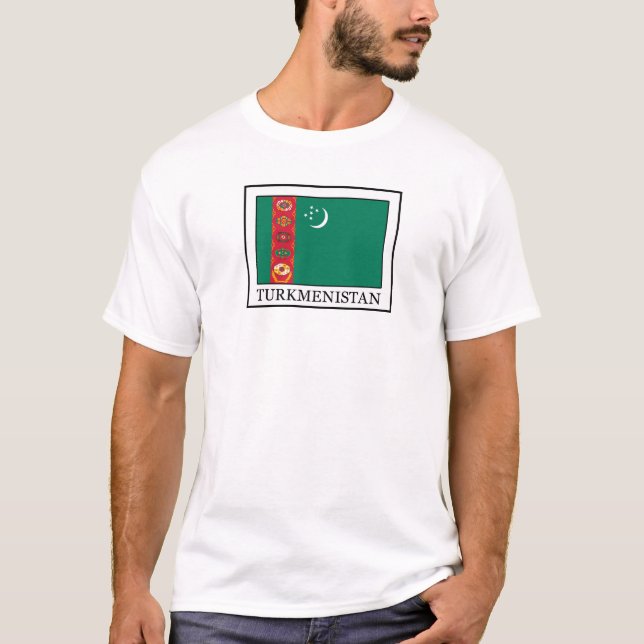Turcomenistão - Camisa T (Frente)