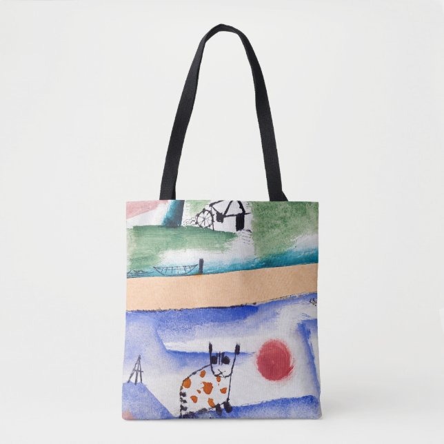 Turfe de Tomcat, Paul Klee Tote Bag (Frente)
