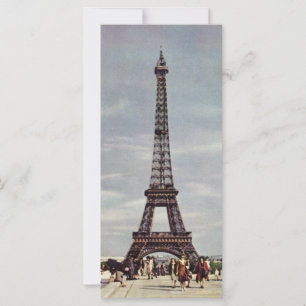 Turistas Antigos na Torre Eiffel, Férias em Paris