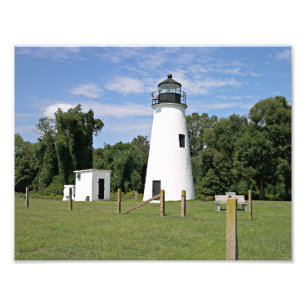 Turkey Point Lighthouse, Impressão de Foto de Mar