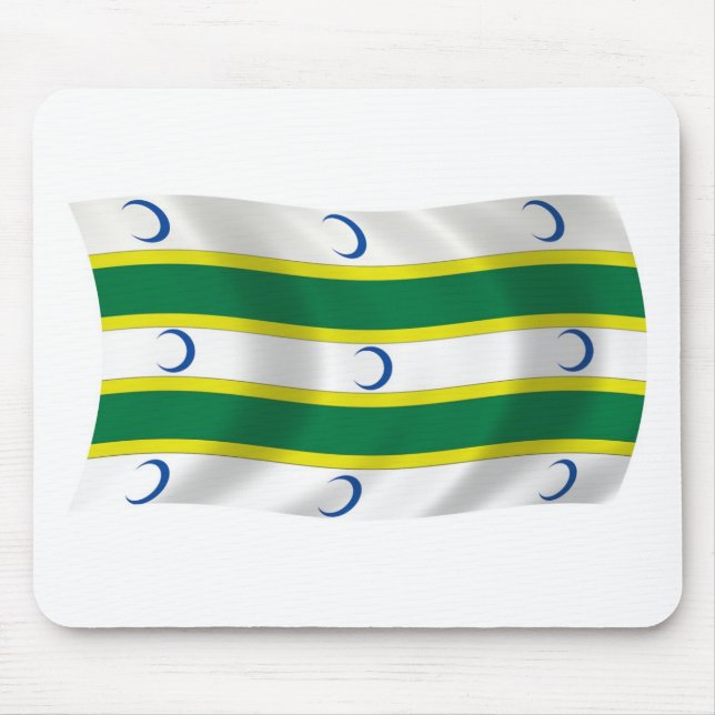 Turkmens Flag Mousepad (Frente)
