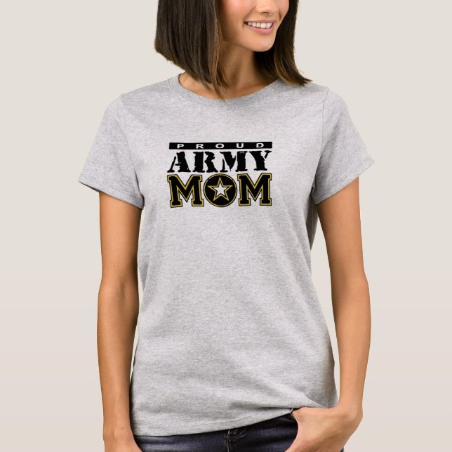Turma do Exército Mãe T-Shirt (Frente)