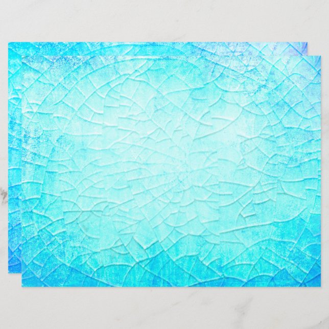 Turquesa De Ferro Congelado (Frente/Verso)