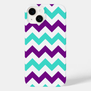 Turquesa e Zigzag púrpura