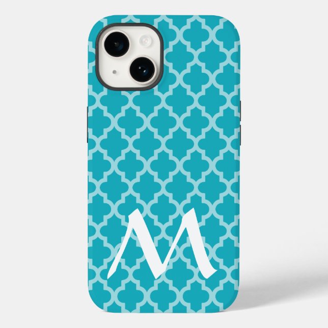Turquesa Moods Quatrefoil (Verso)
