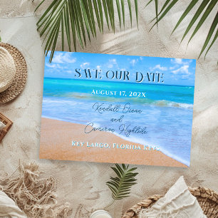 Turquesa Sea Salve Nosso Anúncio De Data
