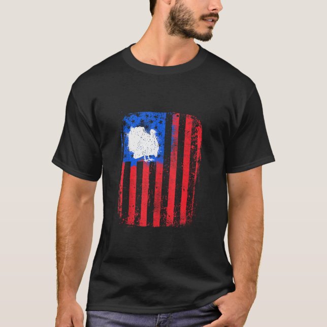 Turquia Caça I American Turkey Hunter Tank Top (Frente)