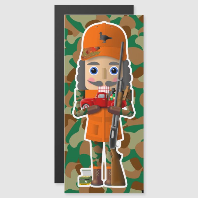 Turquia Hunter Nutcracker com Pequeno Caminhão Ver (Frente/Verso)