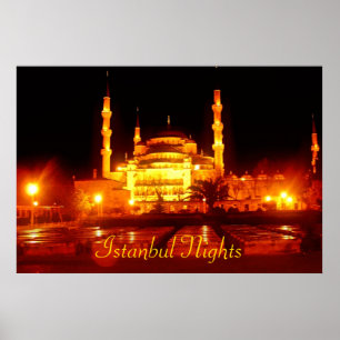 (TURQUIA) poster das noites de Istambul
