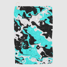 Turquoise Oil Spill Rave Camo